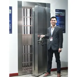 Puerta de bóveda personalizada con acabado de alta eficiencia, puerta de salón de seguridad