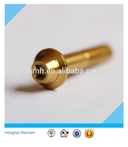 Gr5 or, nitriding en titane torx <span class=keywords><strong>vis</strong></span> <span class=keywords><strong>m7</strong></span> - Product Image 1