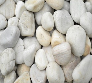 Natural Stone Snow White <strong>Pebbles</strong>,Landscaping White <strong>Pebbles</strong>