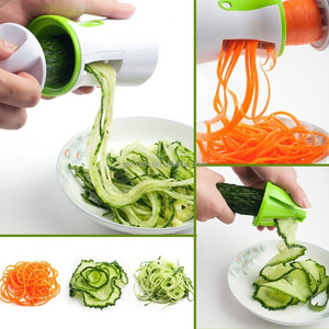 Mini De Poche Légumes Spiralizer Faisceau Multifonction Spiralizer Fruits Carottier Cutter Outil pour La Maison <span class=keywords><strong>Cuisine</strong></span> - Product Image 1