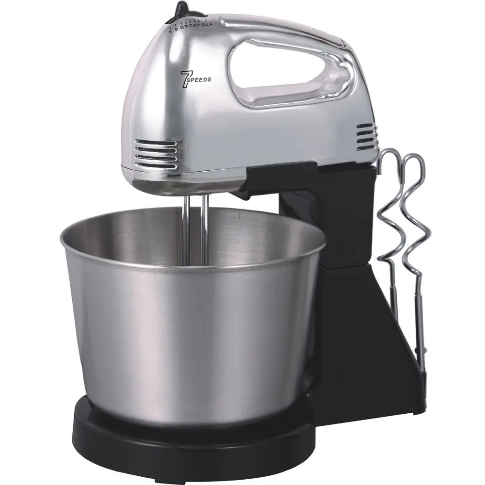 Heet Verkoop Goedkope Handmixer Met 2l Roestvrijstalen Kom Handmixer