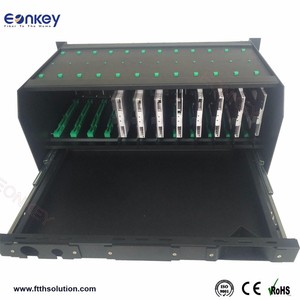 Mật Độ Cao <span class=keywords><strong>19</strong></span> <span class=keywords><strong>Inch</strong></span> 23 <span class=keywords><strong>Inch</strong></span> 3U Subrack 144 Fiber Rack Mount Enclosure <span class=keywords><strong>ODF</strong></span> - Product Image 3