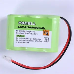 Factory Price 3.6v Nimh Battery Pack AA AAA SC