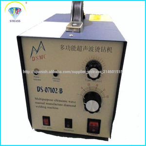 2014 Nuevo parche máquina automática ultrasónica de diamantes de imitación para las ventas, solución aplicador rhinestone calien - Product Image 1