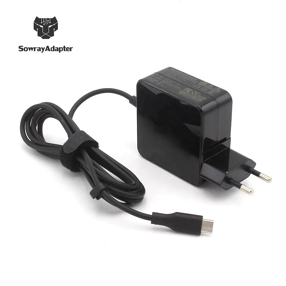 45w USB-C PD charger 5V 2A 20V 2.25A Type C laptop adapter For Dell/Hp/Lenovo/huawei/ASUS