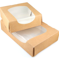 Film PLA biodégradable emballage de boîte à lunch jetable revêtement de fenêtre à haute transparence stratification de conteneur de bagasse de canne à sucre