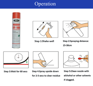 Phun DY-100 Trong Suốt Vải Phun Keo Cho Thêu Dệt Vải - Product Image 4