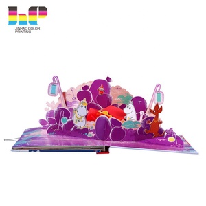 Tùy Chỉnh Chuyên Nghiệp Chất Lượng Tốt 3D Hội Đồng Quản Trị Cuốn Sách Trẻ Em Pop-up Cuốn Sách Dịch Vụ In Ấn - Product Image 3