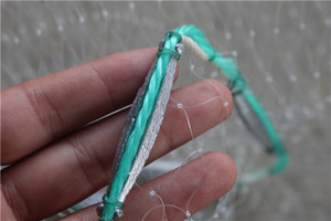 전문 Drawstring 캐스트 그물 사용자 정의 손 던지기 주조 그물 리드 체인 - Product Image 5