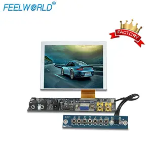 Feelworld entrada de vga av tamanho pequeno, 640x480 tft lcd 5 polegadas módulo skd