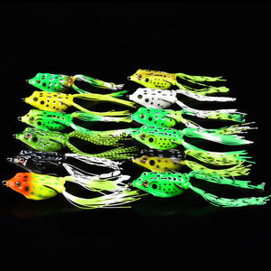Peche High Carbon Steel Hooks Snakeheaded Fish Soft Frog Lure Fishing Frog Bait