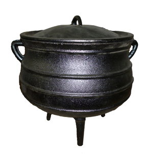 Afirca du sud fonte <span class=keywords><strong>trois</strong></span> jambes Potjie pot - Product Image 1