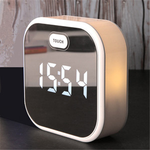 Bảng Đèn LED 7 Màu, Có Thể Sạc Lại, Điều Khiển Bằng Âm Thanh, Đèn Báo Thức Kỹ Thuật Số 3 Màu - Product Image 2