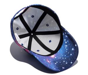 En gros À La Mode 100% coton ciel étoilé plein imprimé <span class=keywords><strong>casquette</strong></span> de baseball avec dossier réglable - Product Image 4