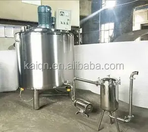 Tanque de mezcla de acero inoxidable (Reactor) para alimentos, bebidas, farmacia