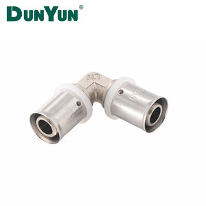 DUNYUN Factory Hot Sale Raccord coudé femelle en laiton et cuivre à sertir pour tuyaux PEX ALPEX, connecteur rapide TH U accepté BSP NPT - Product Image 5