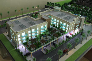 Modelo de <span class=keywords><strong>casa</strong></span> a <span class=keywords><strong>escala</strong></span> <span class=keywords><strong>en</strong></span> miniatura de edificio de fábrica de bajo precio, fabricación de modelos 3D - Product Image 5