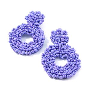 Hoa Tai Hạt Thủ Công Bán Chạy Mới HANSIDON Hoa Tai Hạt Quyến Rũ Thương Hiệu Lớn Phong Cách Bohemian Phóng Đại Trang Sức Dự Tiệc - Product Image 3