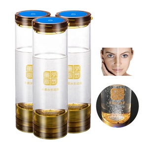 Anti-Aging Waterstof rijke generator glas water ionisator H2 water cup Ingebouwde zuur water kamer Elimineren ozon chloor