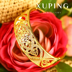 Bracelets en plaqué or 24K, bracelet en zircon cubique, pierre de diamant, conception de bijoux de Dubaï