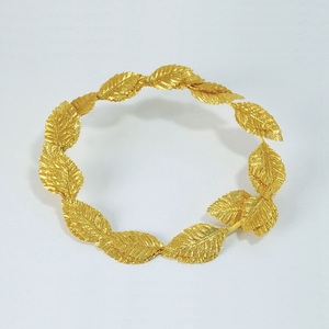 Couronne de laurier grec Toga avec feuille d'or