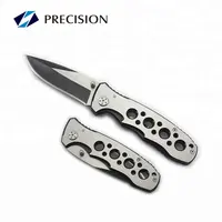 Precision German Style Drop Point Stainless Steel Blade Folding Pocket Knife