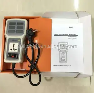 Digital Electric Power Energy Meter Tester Monitor Watt Meter Analyzer Energy Saving Lamps Tester HP9800 0-9999KW EU Plug