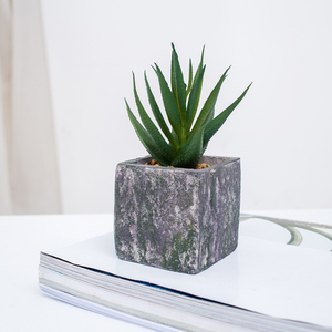 Creativo cerámica pote <span class=keywords><strong>de</strong></span> <span class=keywords><strong>flor</strong></span> mini artificial plantas decorativas para <span class=keywords><strong>la</strong></span> sala - Product Image 1