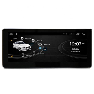 RHD Android A4 radio A5 S4 unità di testa S5 display dello schermo 4G di RAM 64G ROM tablet touch monitor GPS di Navigazione dash multimedia player