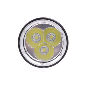 Powerful 3x XM-L2 <strong>LED</strong> <strong>Underwater</strong> Scuba Diving Flashlight 18650 Light Dive <strong>Torch</strong> (2x18650) IP68 Rated Aluminum Alloy Body - Product Image 4