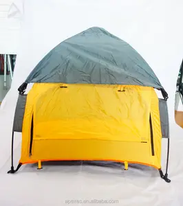 야외 휴대용 캠프 팝업 개 캠핑 텐트 작은 개