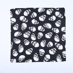 Venta al por mayor impresión cabeza de calavera algodón Pañuelo cuadrado <span class=keywords><strong>Bandana</strong></span> - Product Image 6