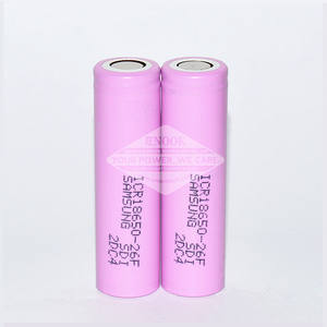 Alta calidad Samsung icr 18650 26F 2600 mah 3.7 V li-ion batería vaporshark precio al por mayor - Product Image 3