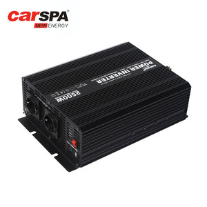 CARSPA Inverter Daya Gelombang Sinus Modifikasi, DC 12V 24V AC 220V 230V 2,5 KW
