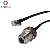 Cable coaxial RF tipo pigtail SMA macho a N macho RG58 LMR195 LMR240 para WLAN inalámbrico