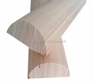Fabricantes, proveedores, fábrica de molduras de madera redonda de