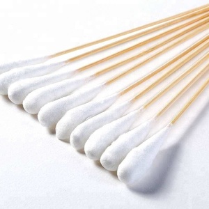 OEM bamboo stick cotton swab for ear cleaning & cotton swab machine make cotton swabs