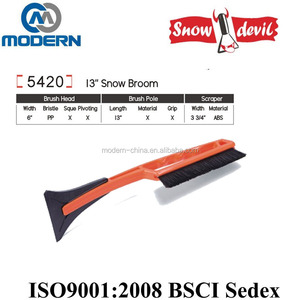 PP cerdas suaves <span class=keywords><strong>cepillo</strong></span> <span class=keywords><strong>para</strong></span> limpieza de coches con Hielo pala de nieve - Product Image 1