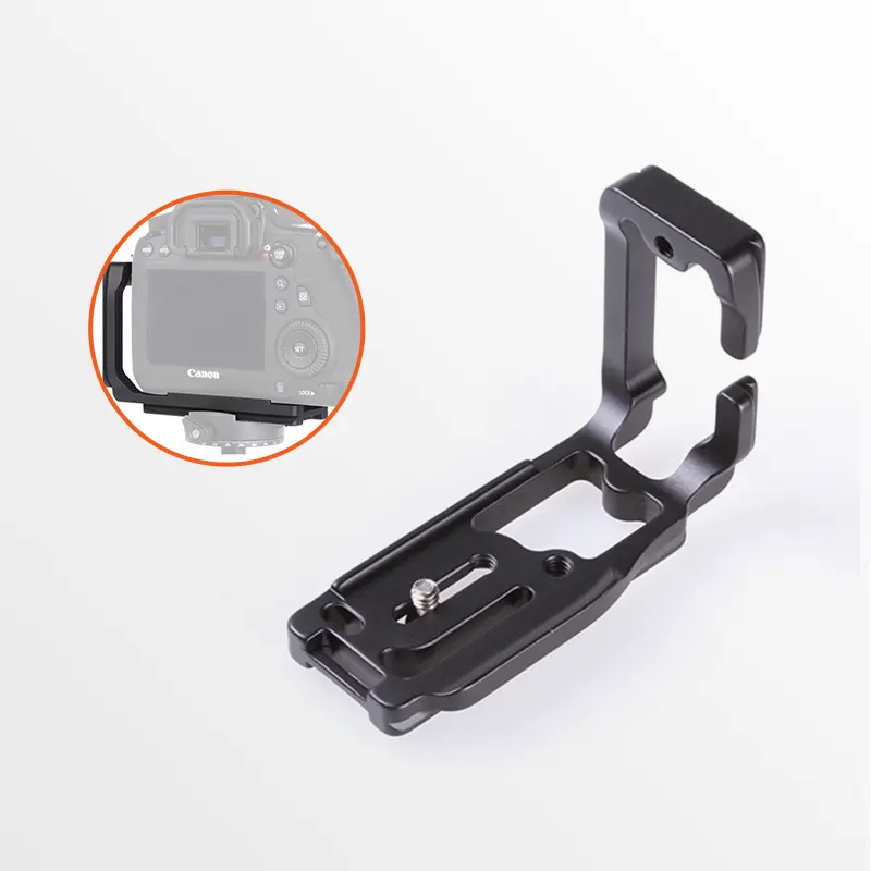 Quick Release 판 L Shape Bracket 수직 L 판 Bracket 손 Grip L-Shaped 6DL 대 한 Canon 6D 카메라 착 Bracket Clamp