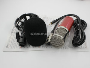 Chuyên nghiệp condenser microphone BM800 bm 800 cardioid pro audio studio ghi âm mic + 48 v microphone - Product Image 4