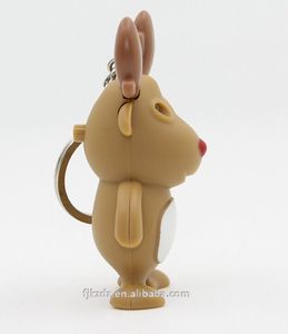 Alce llavero con sonido y función LED Navidad llavero - Product Image 3