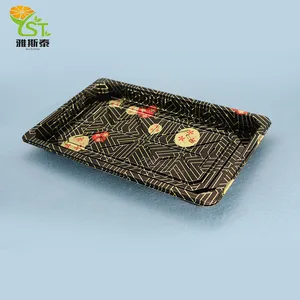 Best selling hot Chinese products disposable plastic tray for food sushi container