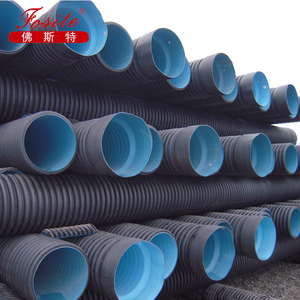 <span class=keywords><strong>Tuyau</strong></span> de drainage corrugué à double paroi en HDPE de <span class=keywords><strong>200</strong></span> à 2000 mm pour les eaux usées, <span class=keywords><strong>tuyau</strong></span> souterrain à double paroi corrugué pour le drainage - Product Image 3