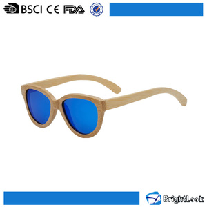 China de fábrica al por mayor de <span class=keywords><strong>eagle</strong></span> eye marco polarizado gafas de sol de madera de bambú - Product Image 1