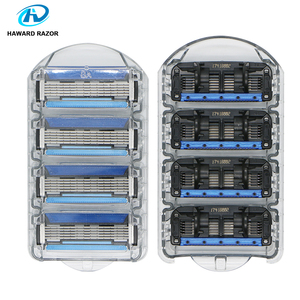 D954L Geïmporteerd Scheermes 5 Blades + 1 Fijne Trimmer Nagevulde Cartridge Vervanging Scheren Scheermes