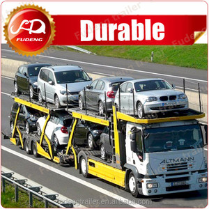 13 Tonnes Fuwa Marque 2 essieu des transporteurs d'automobiles remorques pour vente - Product Image 3