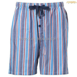 Popolare Traspirante Blu <span class=keywords><strong>uomo</strong></span> Stampato 100% Cotone Bicchierini di Sonno - Product Image 1
