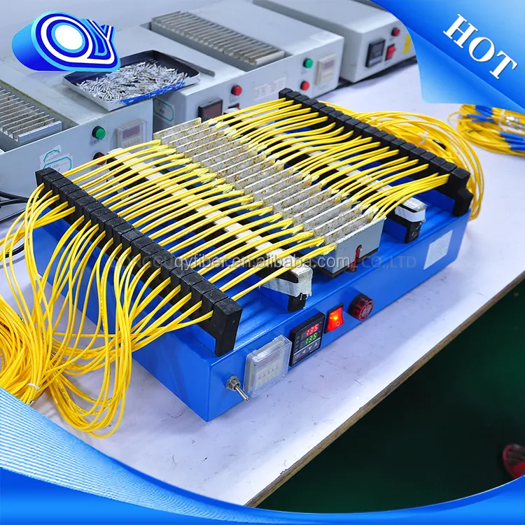 Dongguan factory fiber st sc lc connector optical fiber curing oven blue or white