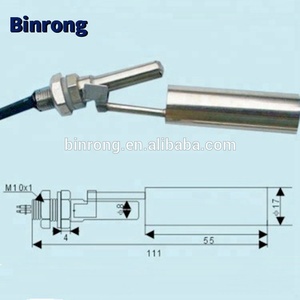 Interruptor de flotador Horizontal con Sensor de nivel de agua de acero inoxidable - Product Image 3