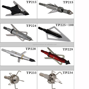 Topoint bắn cung broadhead tp221, 4 cố định Blades, 125gr cho săn bắn OEM/ODM - Product Image 5